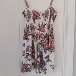 Jumsuit with shirred top